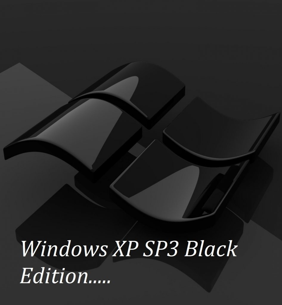 windows xp sp3 black edition bootable iso image free download